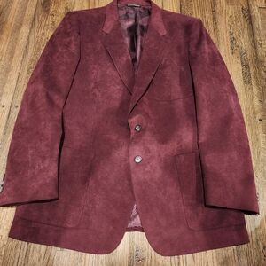 Elegant Maroon Men's Blazer